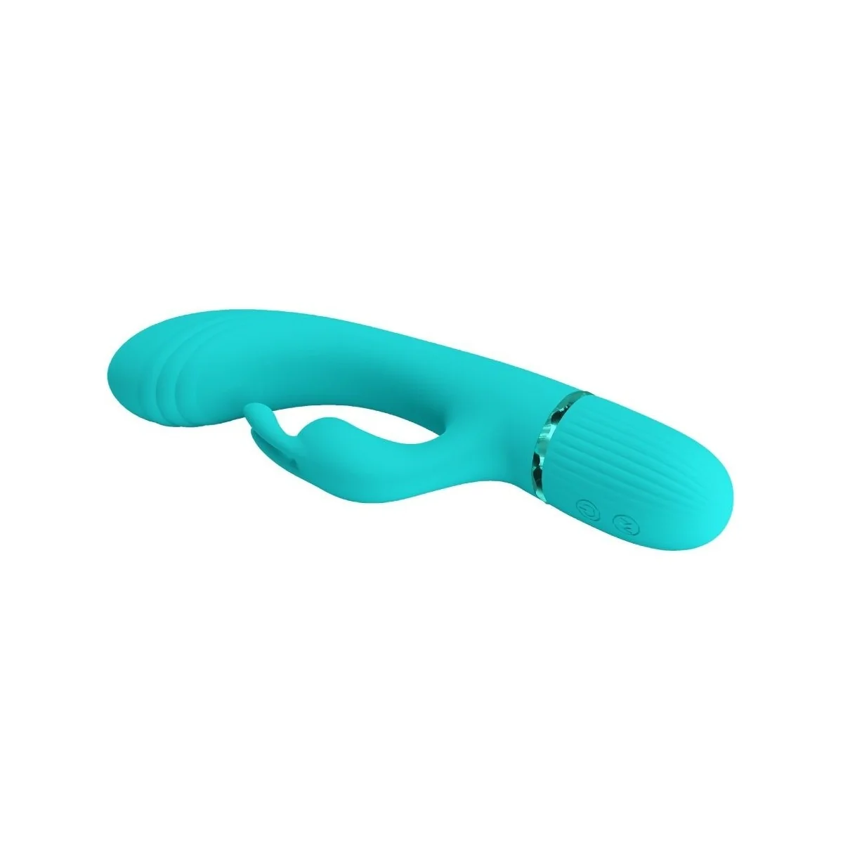 Scocco Vibrator Rabbit Türkis von Pretty Love Flirtation kaufen | Fesselliebe