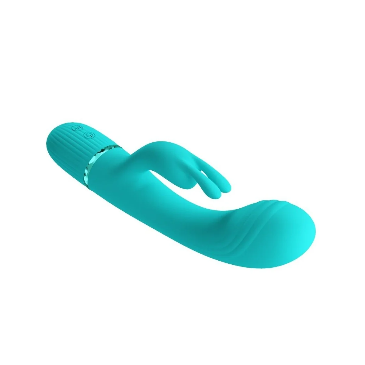 Scocco Vibrator Rabbit Türkis von Pretty Love Flirtation kaufen | Fesselliebe