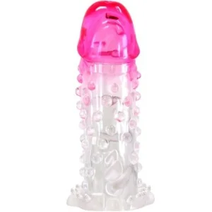 Wilford Realistische Vergrösserungshülse mit Geprägtem Penis Rosa von Pretty Love kaufen | Fesselliebe