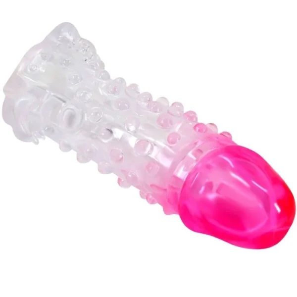 Wilford Realistische Vergrösserungshülse mit Geprägtem Penis Rosa von Pretty Love kaufen | Fesselliebe