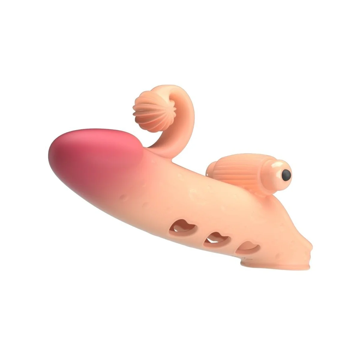 Vibrierende Penishülle Natur von Romance kaufen | Fesselliebe