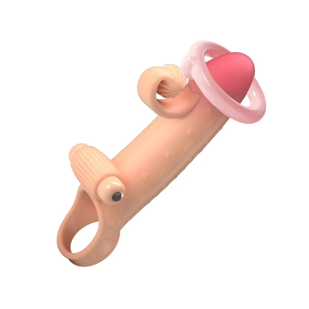 Vibrierende Penishülle Natur von Romance kaufen | Fesselliebe