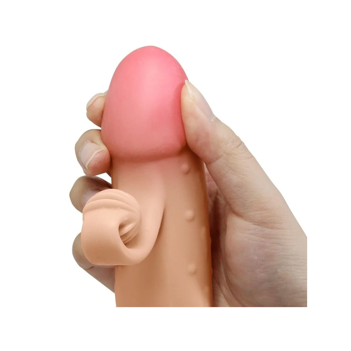 Vibrierende Penishülle Natur von Romance kaufen | Fesselliebe