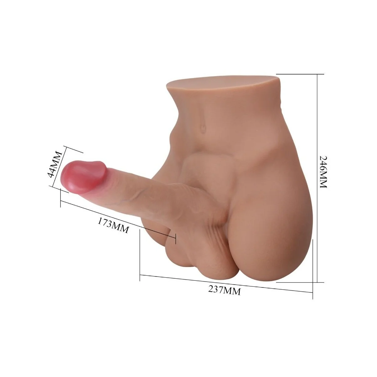 Rhyne Back realistischer Natürlicher Masturbator von Crazy Bull kaufen | Fesselliebe