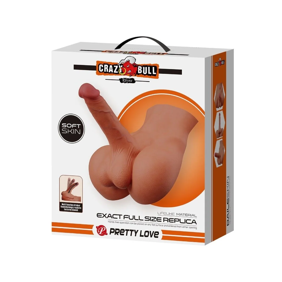 Rhyne Back realistischer Natürlicher Masturbator von Crazy Bull kaufen | Fesselliebe