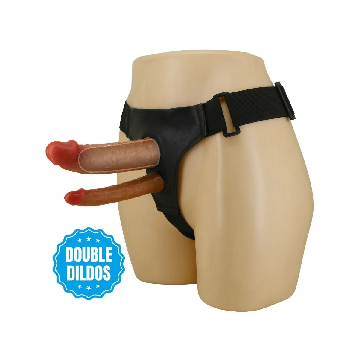 Keaven Harness Slip Universal & Komfortabel Doppeldildo von Pretty Love kaufen | Fesselliebe