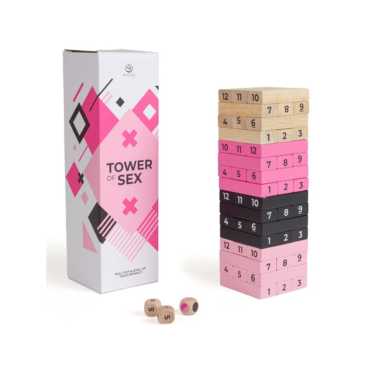 Holzspiel Tower Of Sex von Secretplay 100% Games kaufen | Fesselliebe