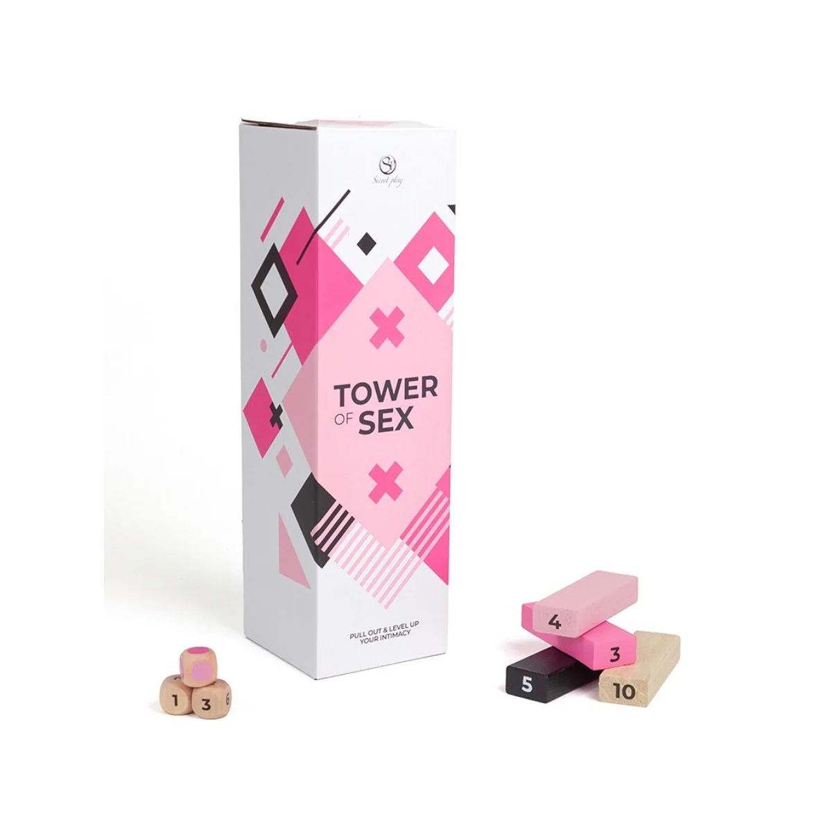 Holzspiel Tower Of Sex von Secretplay 100% Games kaufen | Fesselliebe