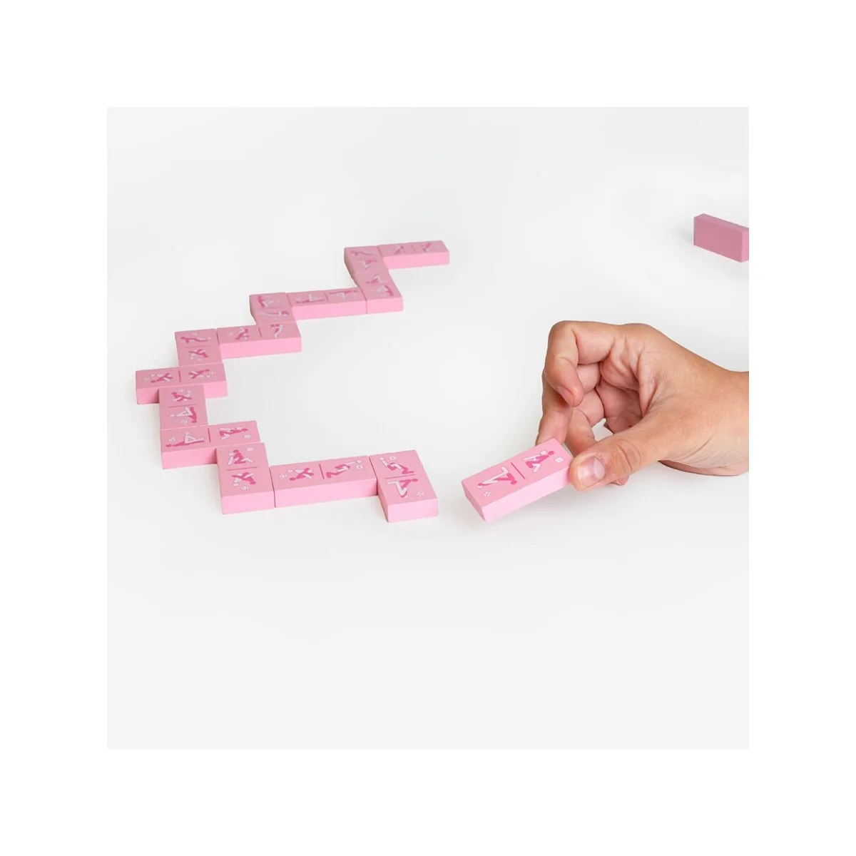 Kinky Domino Holzspiel von Secretplay 100% Games kaufen | Fesselliebe