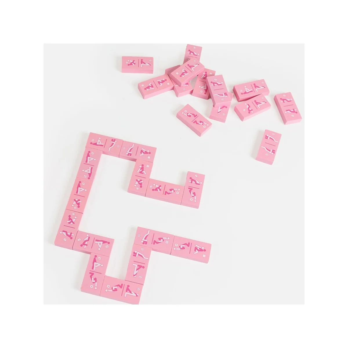 Kinky Domino Holzspiel von Secretplay 100% Games kaufen | Fesselliebe