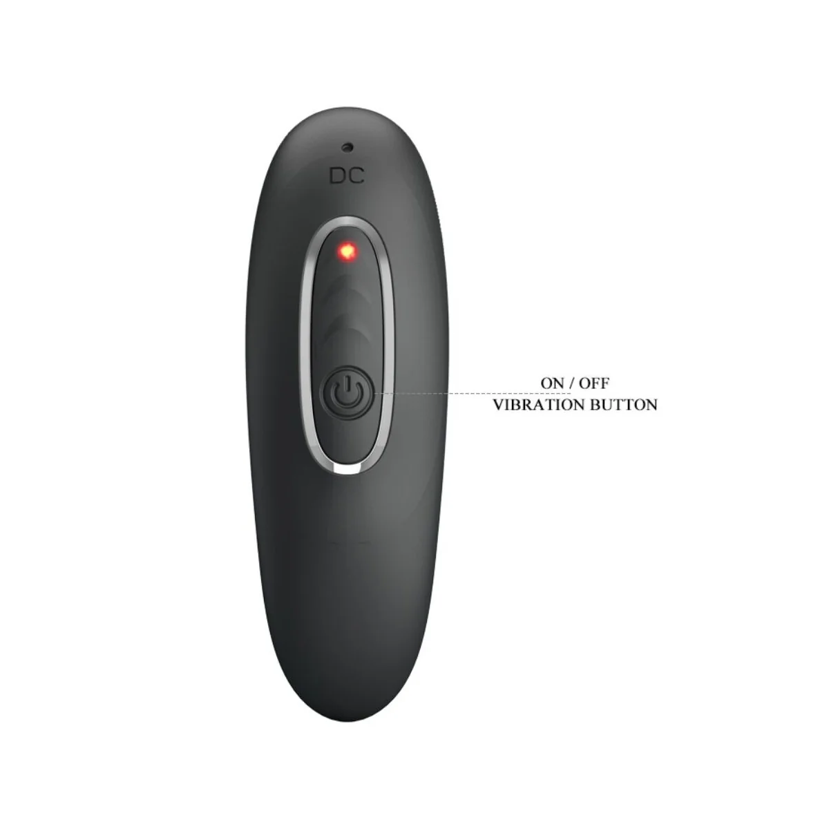 Remington Anal- und Vaginal-Vibrationsmassager Schwarz von Pretty Love kaufen | Fesselliebe