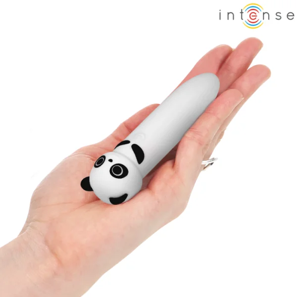 POH PANDA VIBRIERENDER BULLET, USB WIEDERAUFLADBAR, 10 X 2,2 CM VON INTENSE FUN