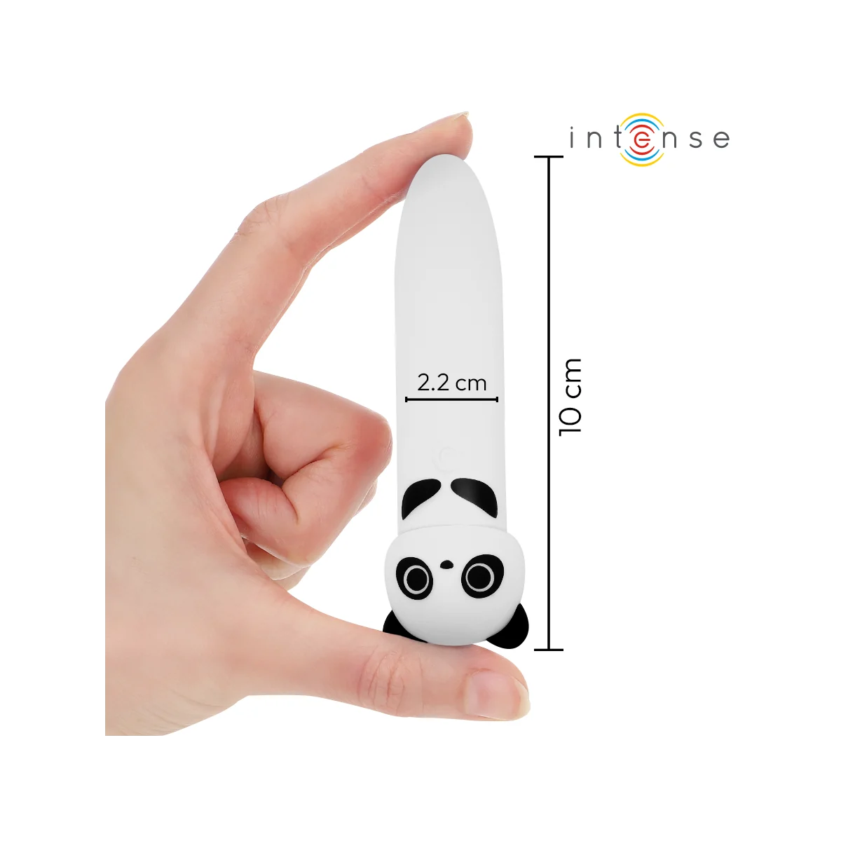 POH PANDA VIBRIERENDER BULLET, USB WIEDERAUFLADBAR, 10 X 2,2 CM VON INTENSE FUN