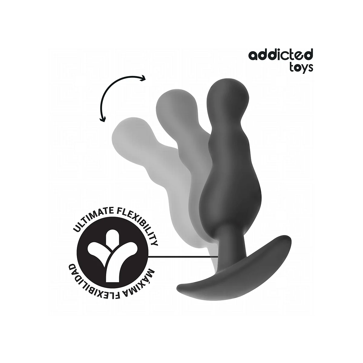 3ER-SET ANALPLUG MODELL 1 VON ADDICTED TOYS