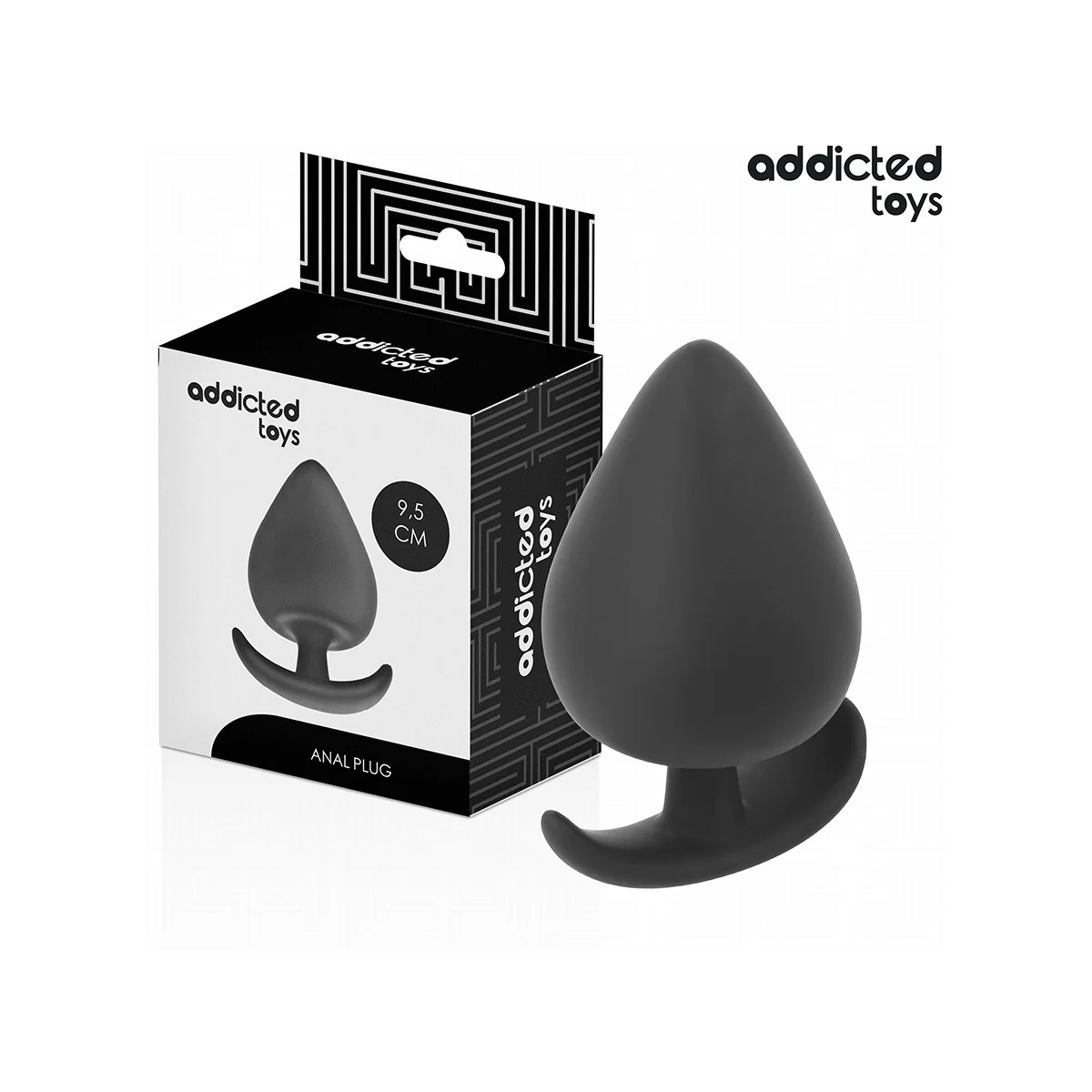 ANALPLUG GRÖSSE XL 9.5 CM VON ADDICTED TOYS