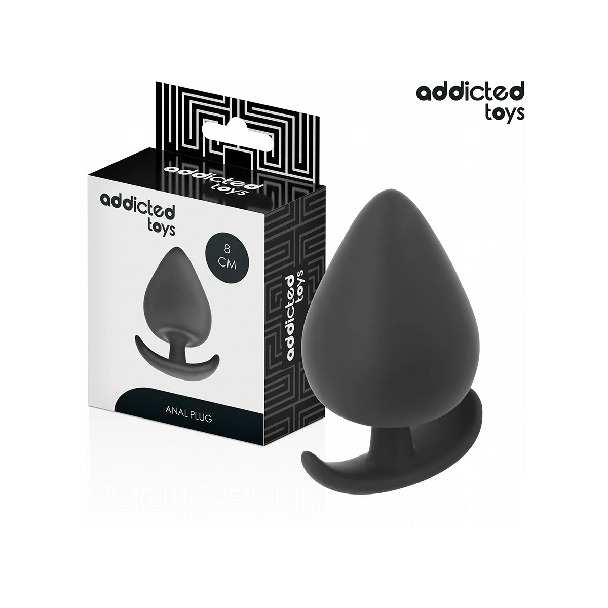 ANALPLUG GRÖSSE L 8 CM VON ADDICTED TOYS