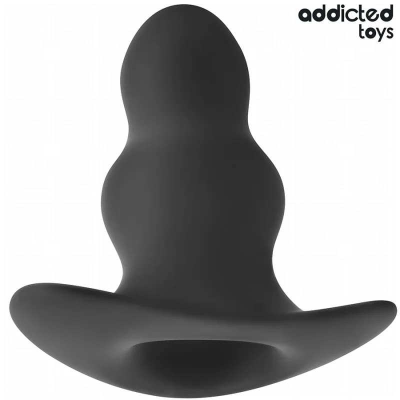 HOHL ANAL PLUG GRÖSSE M 9,6 CM VON ADDICTED TOYS 2