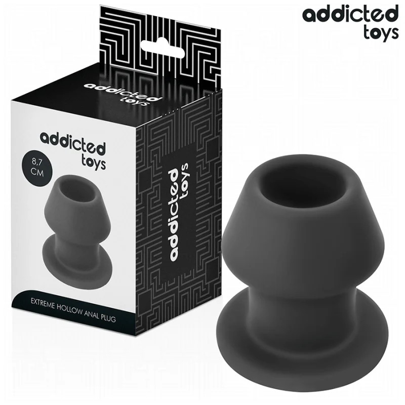 EXTREM HOHL ANAL PLUG GRÖSSE M 8,7 CM VON ADDICTED TOYS
