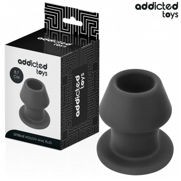 EXTREM HOHL ANAL PLUG GRÖSSE M 8,7 CM VON ADDICTED TOYS