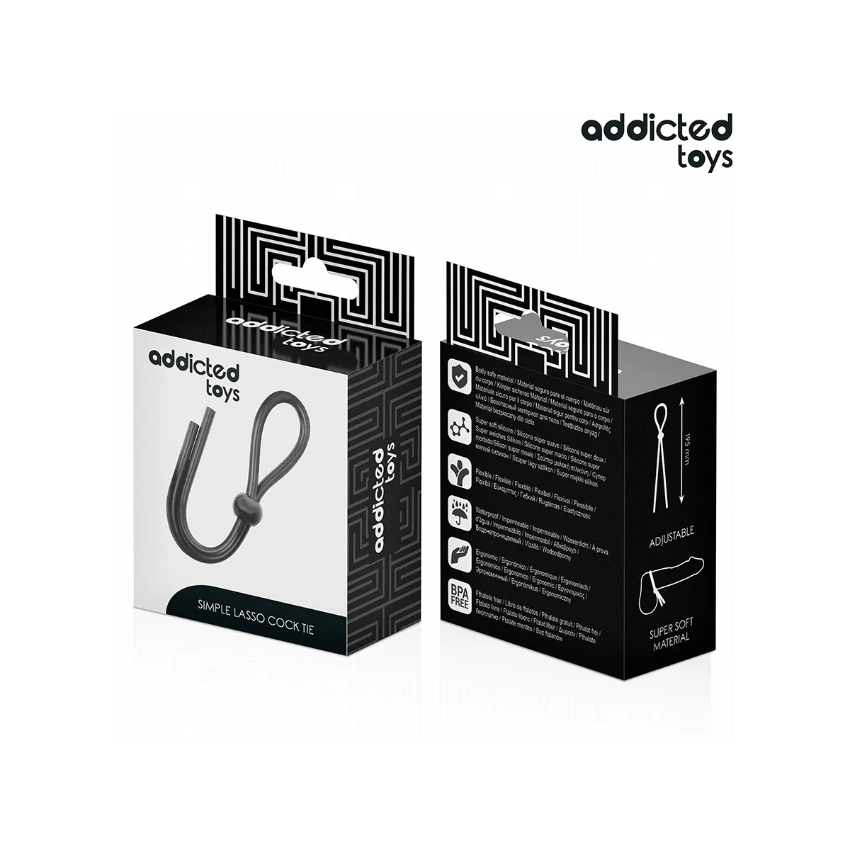 SILIKONSEIL FÜR DEN EINZELSCHLEIFEN-PENIS VON ADDICTED TOYS