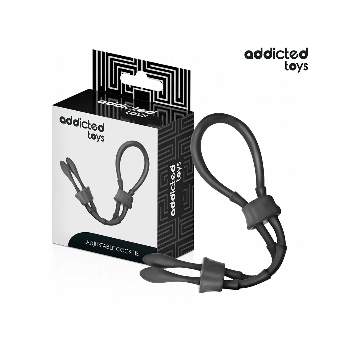 VERSTELLBARES SILIKONSEIL FÜR DEN PENIS VON ADDICTED TOYS