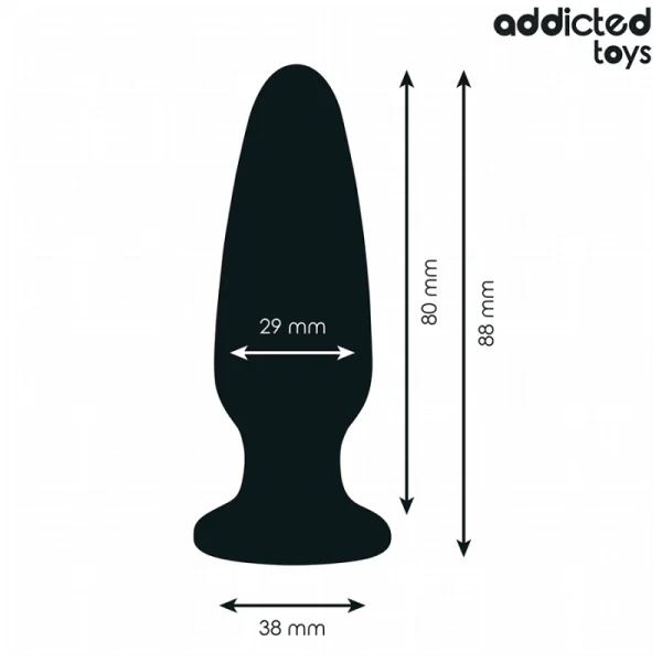 ANAL PLUG MIT JUWEL GRÖSSE S 8,8 CM VON ADDICTED TOYS