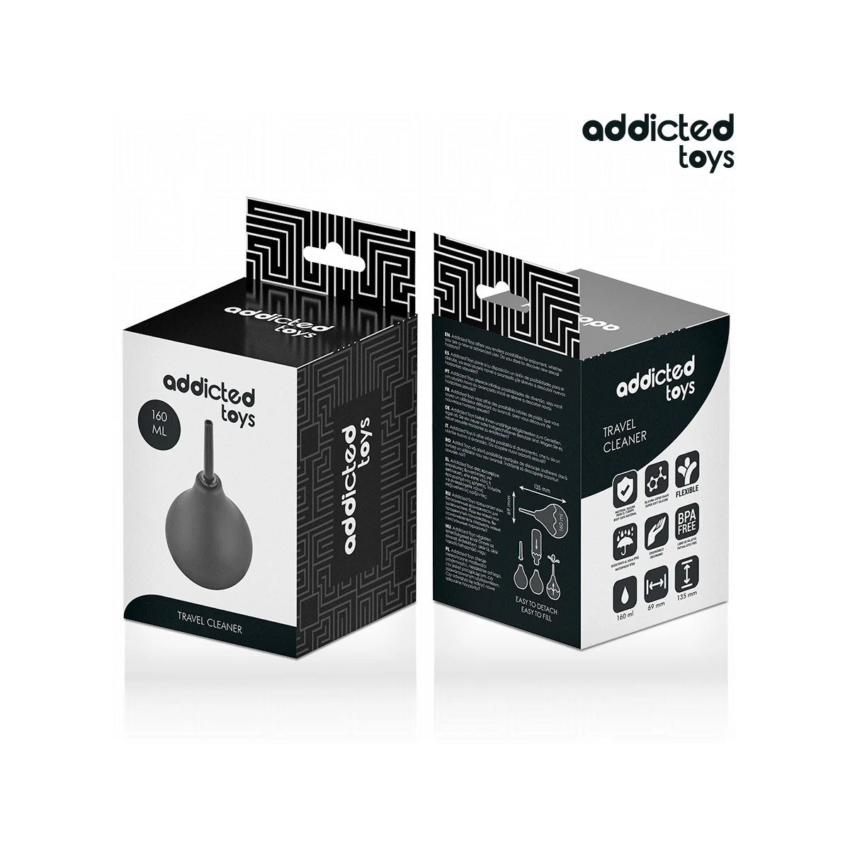 REISE-ANALREINIGER GRÖSSE M 160 ML VON ADDICTED TOYS