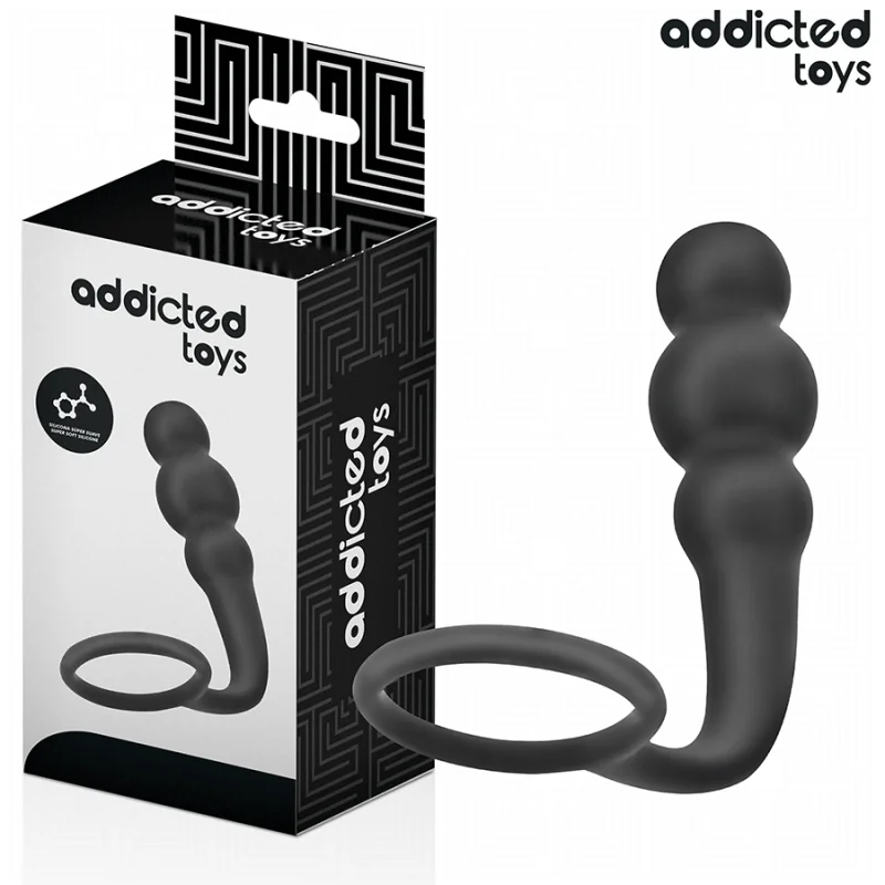 ANALPLUG MIT RING MODELL 1 VON ADDICTED TOYS