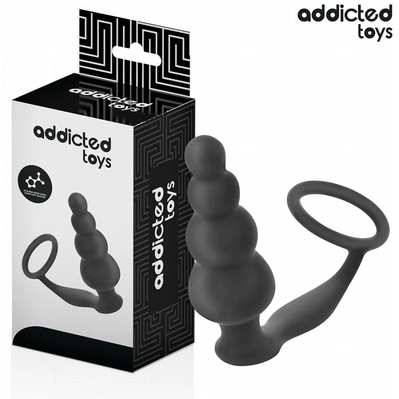 ANALPLUG MIT RING MODELL 5 VON ADDICTED TOYS