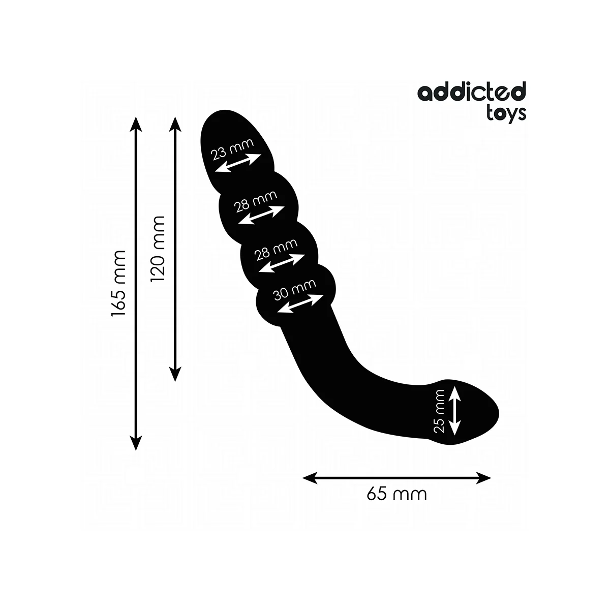 DOPPELMASSAGER 16,5 CM VON ADDICTED TOYS