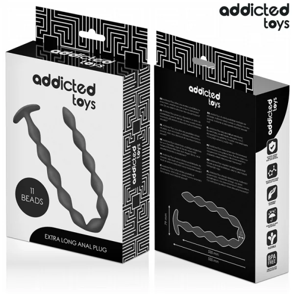 EXTRA LANGER ANALPLUG VON ADDICTED TOYS