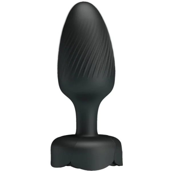 VARIAN ANAL PLUG MIT LED-LICHT SCHWARZ 10,8 CM VON PRETTY LOVE