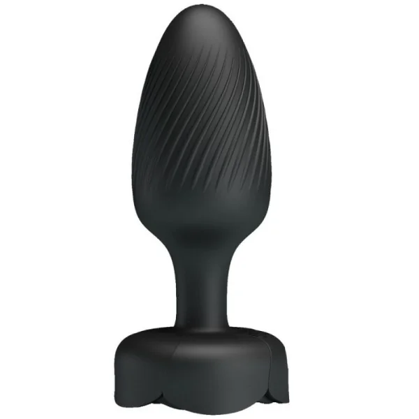 OSBORN ANAL PLUG MIT LED LICHT SCHWARZ 9,8 CM VON PRETTY LOVE