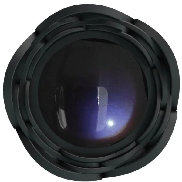 OLMAN ANAL PLUG MIT LED LICHT SCHWARZ 8,8 CM VON PRETTY LOVE