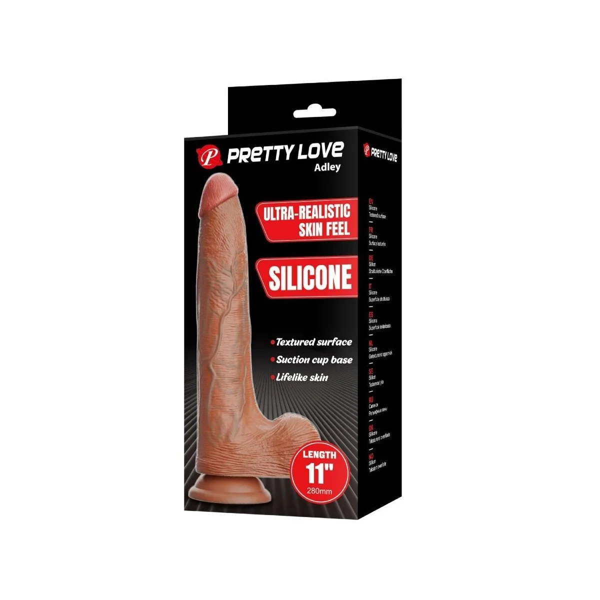 ADLEY ULTRA REALISTISCHER DILDO 28 CM VON PRETTY LOVE HIGH GRADE