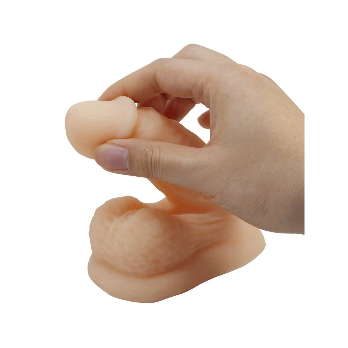 WILDON ULTRA REALISTISCHER UND ELASTISCHER DILDO 10 CM NATUR VON PRETTY LOVE