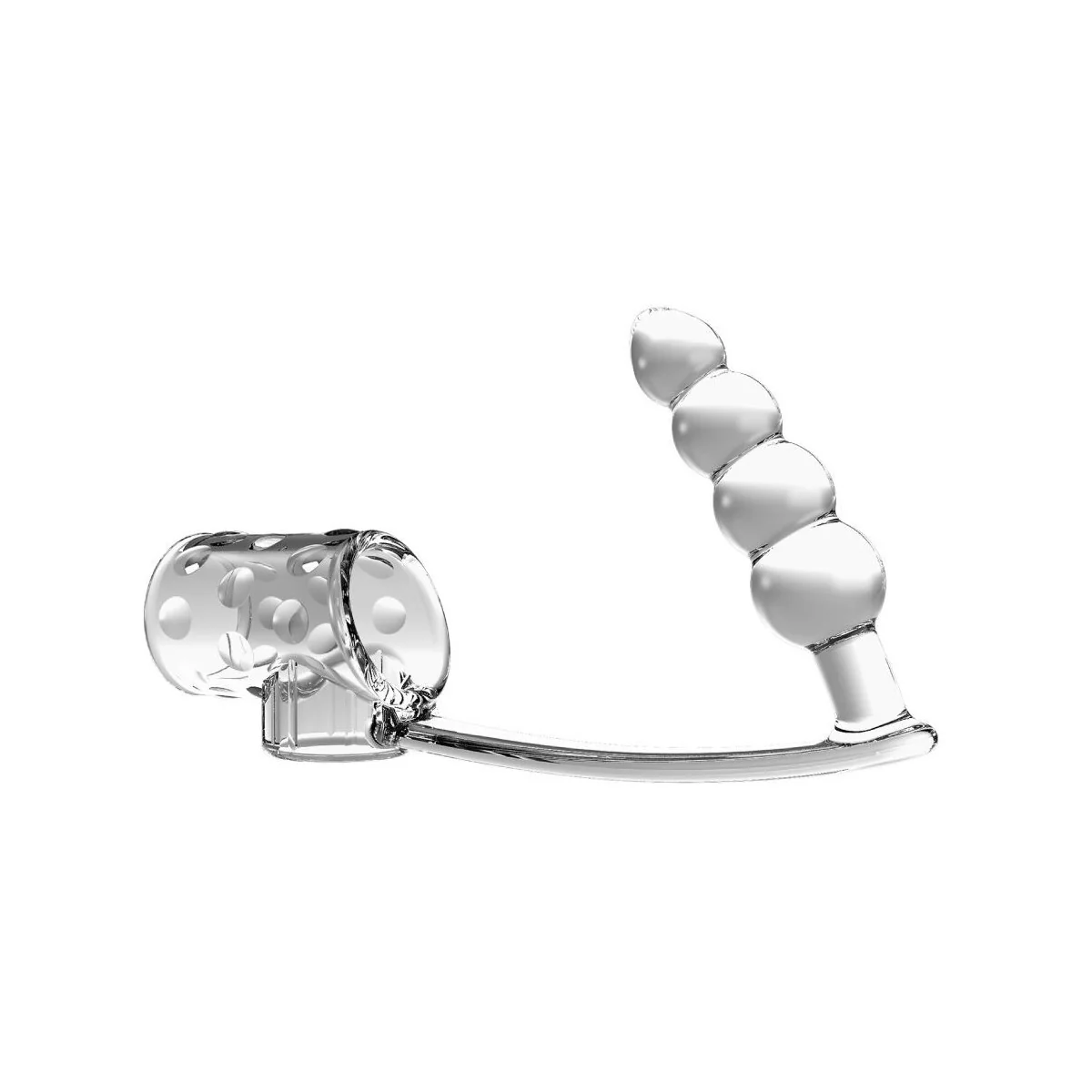 PENISHÜLLE MIT ANAL-PLUG TRANSPARENT VON PRETTY LOVE MALE