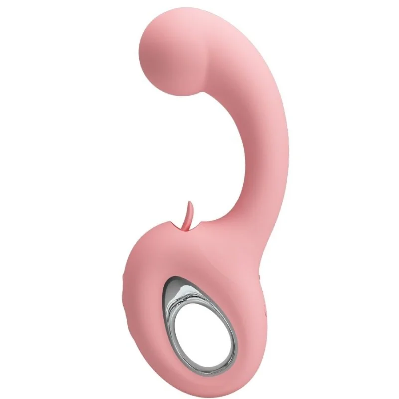 ERYNNYES G-SPOT VIBRATOR + KLITORIS-STIMULATOR 10 VIBRATIONEN ROSA VON PRETTY LOVE SMART