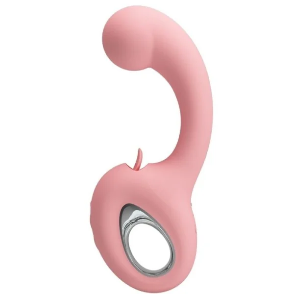 ERYNNYES G-SPOT VIBRATOR + KLITORIS-STIMULATOR 10 VIBRATIONEN ROSA VON PRETTY LOVE SMART