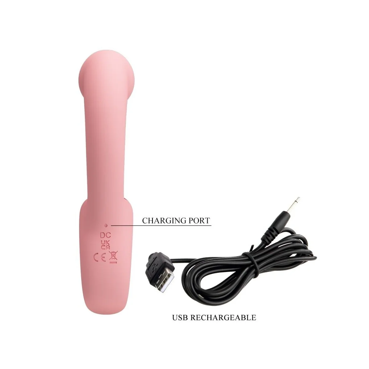 ERYNNYES G-SPOT VIBRATOR + KLITORIS-STIMULATOR 10 VIBRATIONEN ROSA VON PRETTY LOVE SMART