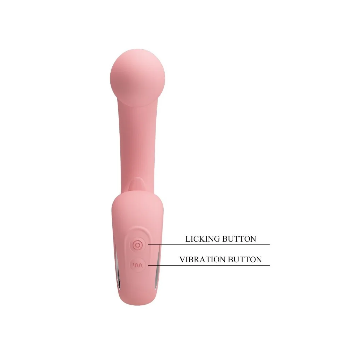 ERYNNYES G-SPOT VIBRATOR + KLITORIS-STIMULATOR 10 VIBRATIONEN ROSA VON PRETTY LOVE SMART