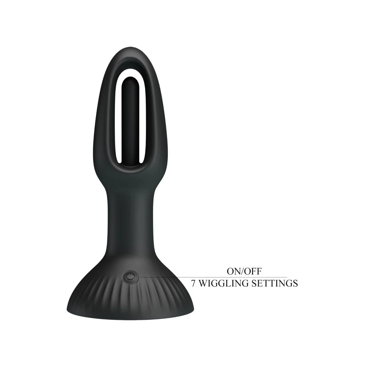 HUBERT ANAL PLUG MIT 7 VIBRATIONSMODI VON PRETTY LOVE