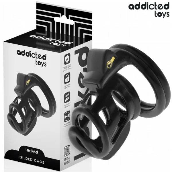 GILDEN CAGE PENISKÄFIG 8,5 CM VON ADDICTED TOYS LOCKED