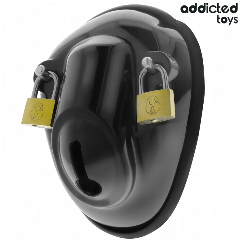 SCHLÜSSELLOSER PENISKÄFIG 11,5 CM VON ADDICTED TOYS LOCKED 2