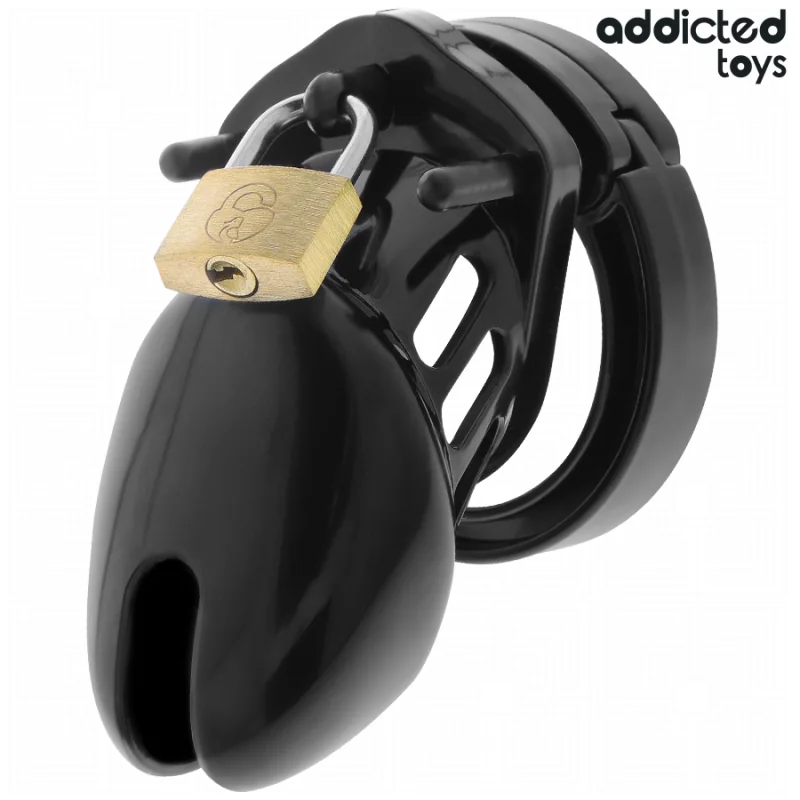 OBSIDIAN HOLD PENISKÄFIG GRÖSSE S VON ADDICTED TOYS LOCKED 2