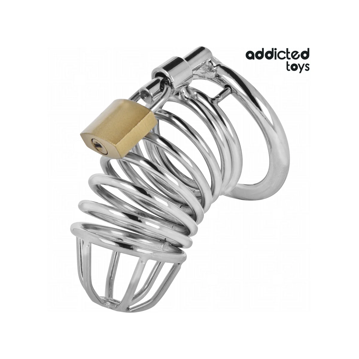 IRON CELL METALL-PENISKÄFIG 5 CM GRÖSSE L VON ADDICTED TOYS LOCKED