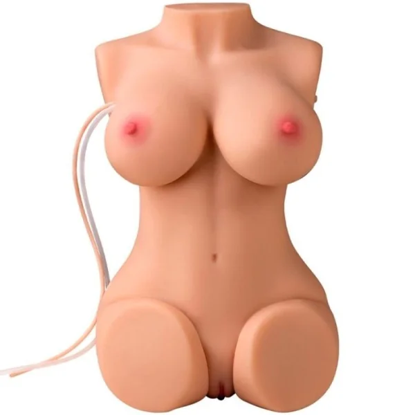 WENDY SAUGENDER WEIBLICHER TORSO MIT VIBRATION UND MIT FERNBEDIENUNG 6 KG VON XISE
