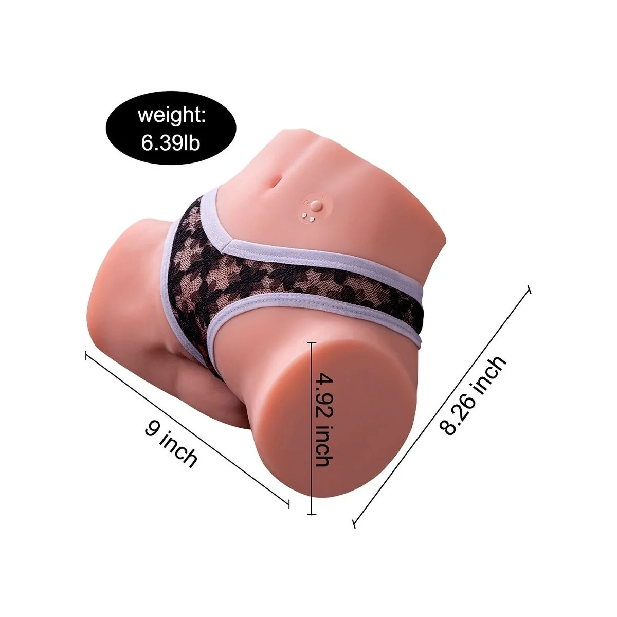 TRACY VIBRIERENDER REALISTISCHER VIBRATIONS-MASTURBATOR FÜR VAGINA UND ANUS MIT MEHREREN POSITIONEN VON XISE