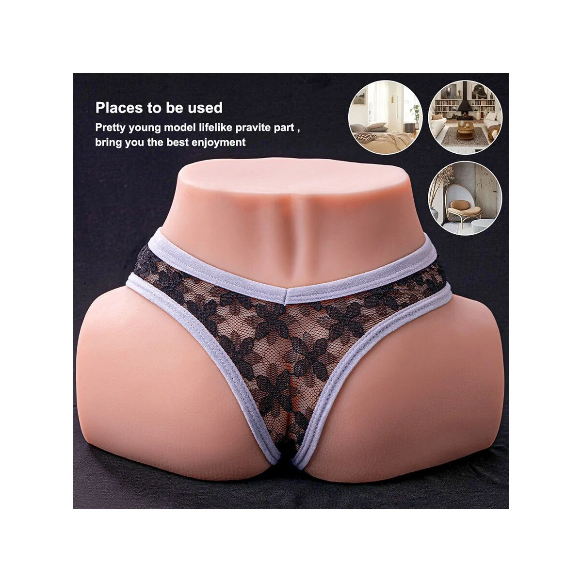 TRACY VIBRIERENDER REALISTISCHER VIBRATIONS-MASTURBATOR FÜR VAGINA UND ANUS MIT MEHREREN POSITIONEN VON XISE