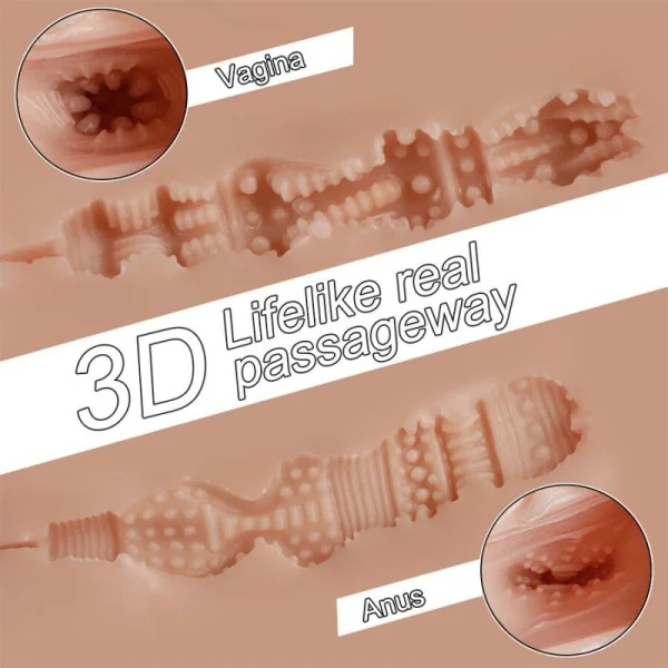 TRACY VIBRIERENDER REALISTISCHER VIBRATIONS-MASTURBATOR FÜR VAGINA UND ANUS MIT MEHREREN POSITIONEN VON XISE